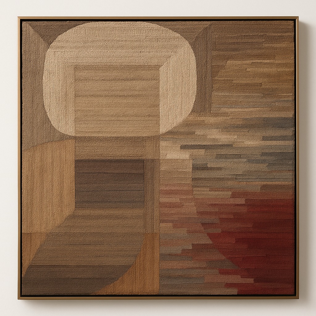 Ember Geometry Abstract Composition - Image 2