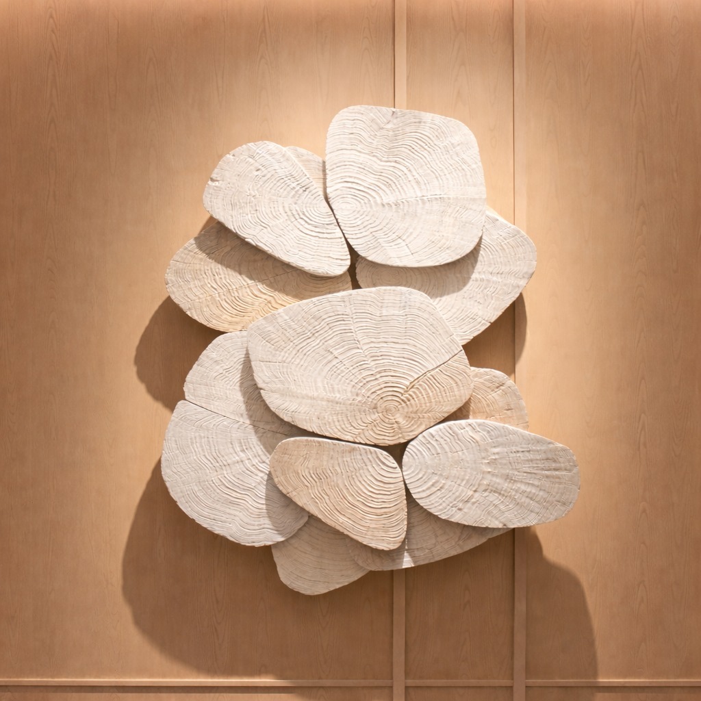 Fossil Grain Organic Wall Relief - Image 3