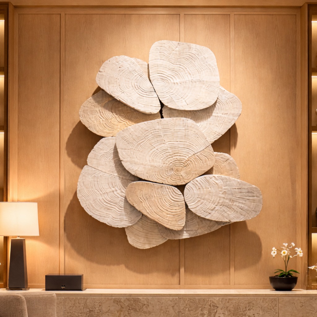 Fossil Grain Organic Wall Relief - Image 2